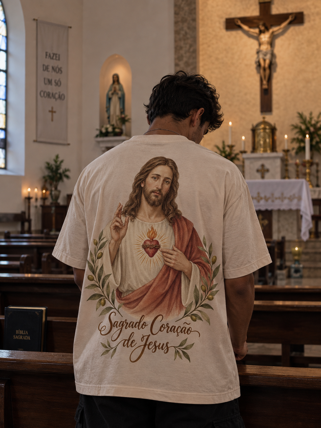 Oversized - Sagrado Coração de Jesus
