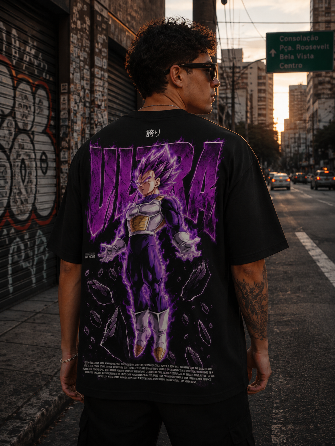 Oversized - Vegeta Ultra Ego